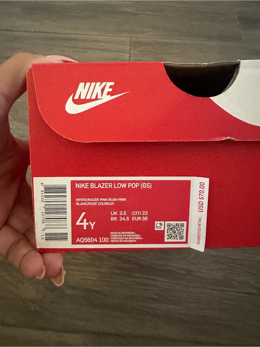 Nike blazer low hot pink - Picture 4 of 4